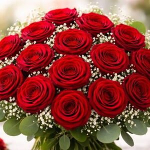 Classic Red Rose Bouquet